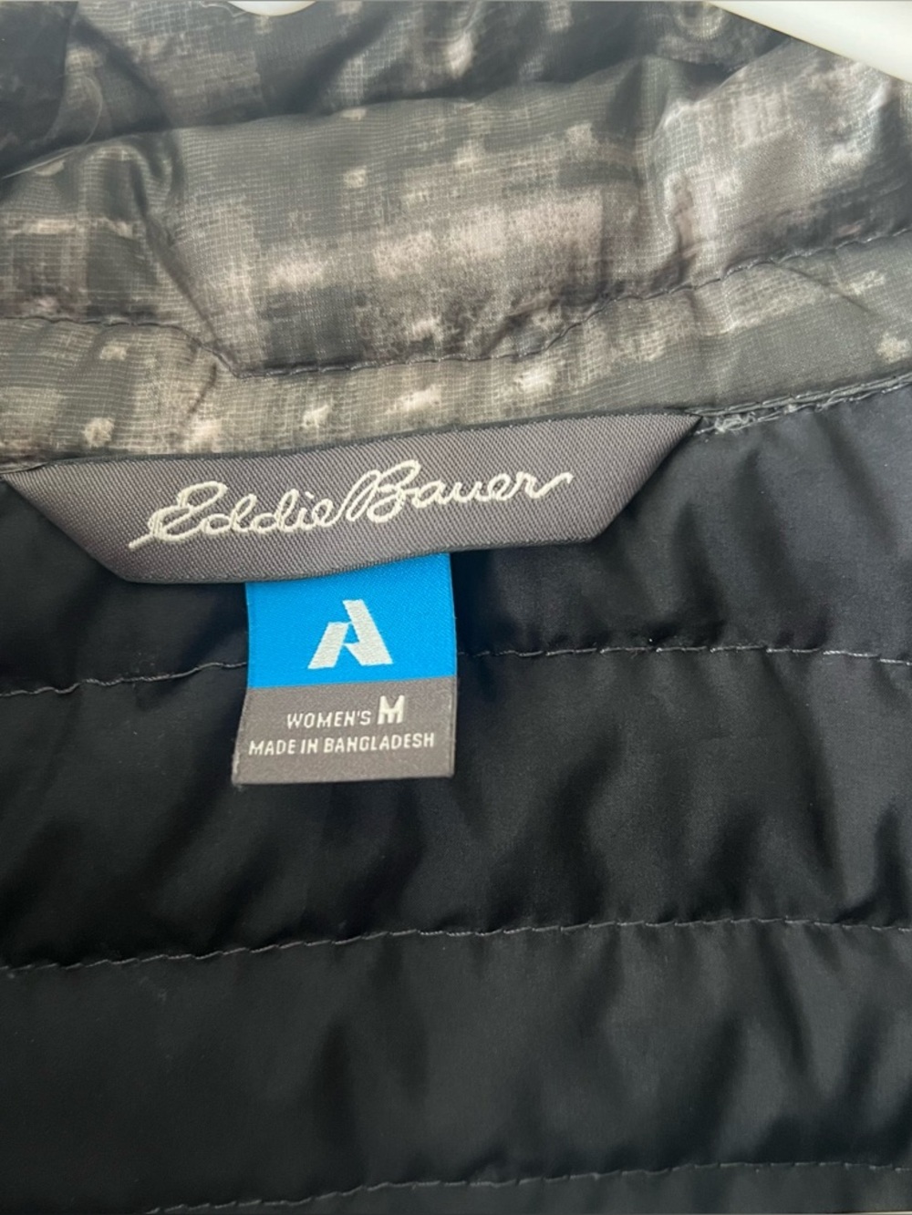 Eddie Bauer First Ascent Storm Down 800 Grey Black Puffer Vest Size Medium - Picture 3 of 8